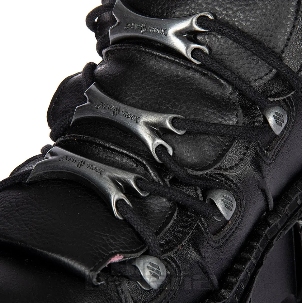 New Rock M-WALL106-V17 Vegan Shoes (Black)
