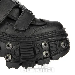 New Rock M.WALL285-V10 Vegan Shoes (Black)