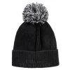 Nightmare Before Christmas Jack Skellington Badge Knit Hat (Black)