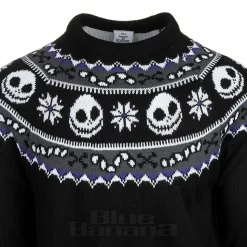 Nightmare Before Christmas Jack Christmas Jumper (Black)