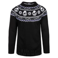 Nightmare Before Christmas Jack Christmas Jumper (Black)
