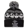 Nightmare Before Christmas Jack Skellington Knitted Hat (Black)