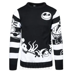 Nightmare Before Christmas Monsters Jumper (Black)