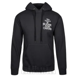 Nightmare Before Christmas Skulls N Roses Hoodie (Black)
