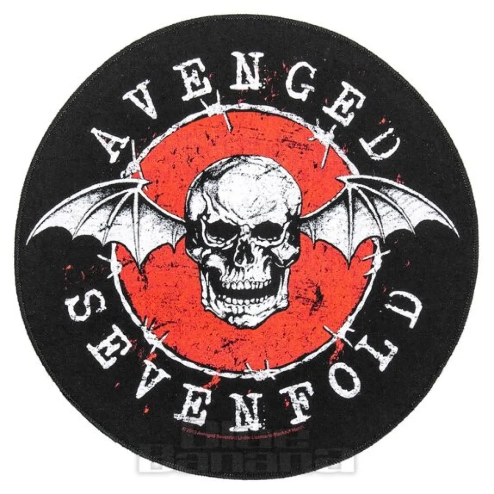 Official Avenged Sevenfold Deathbat Patch (Black)