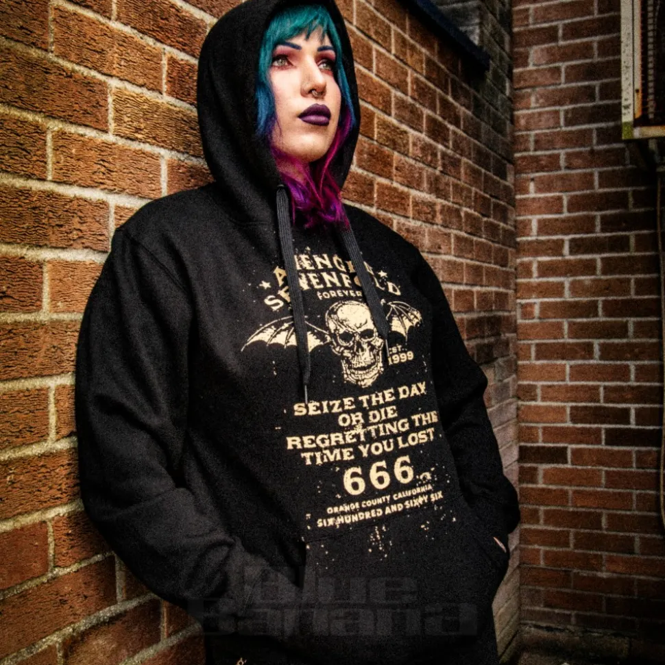 Official Avenged Sevenfold Seize The Day Hoodie (Black)