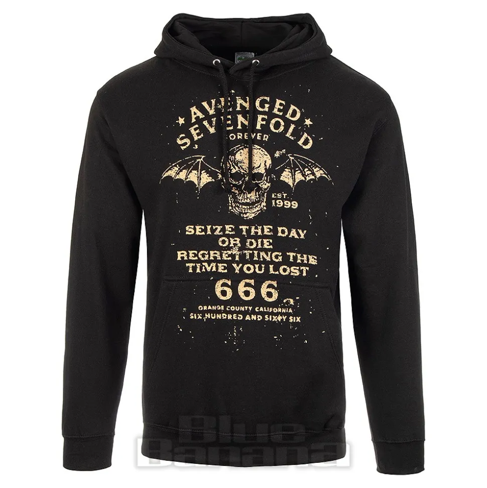 Official Avenged Sevenfold Seize The Day Hoodie (Black)