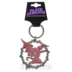 Official Black Sabbath Demon Keyring (Silver/Red)
