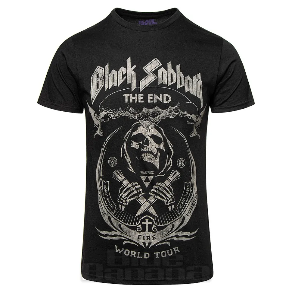 Official Black Sabbath The End Tour T Shirt (Black)