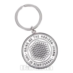 Official Bring Me The Horizon Sempiternal Keychain (White)