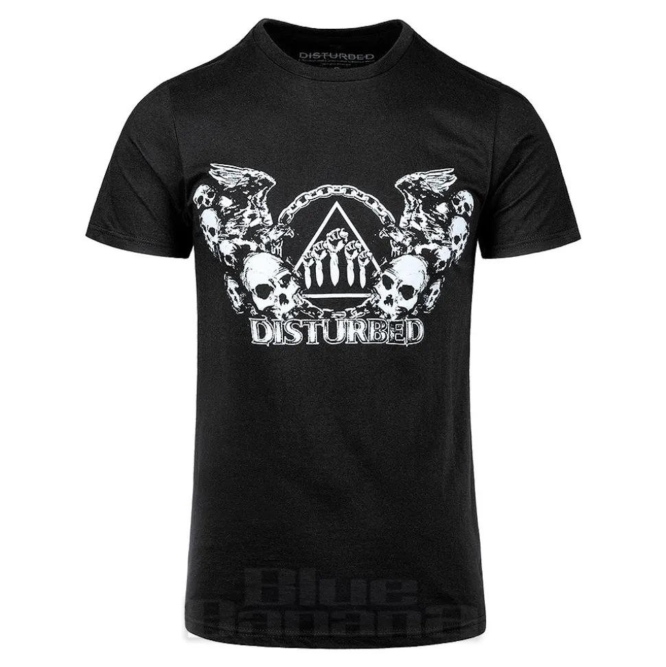 Official Disturbed Beware The Vultures T-Shirt (Black)