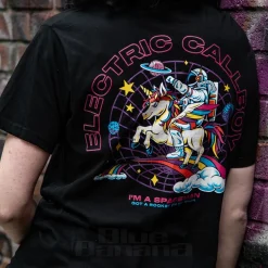 Official Electric Callboy Spaceman Unicorn T Shirt (Black)