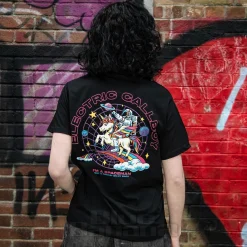 Official Electric Callboy Spaceman Unicorn T Shirt (Black)