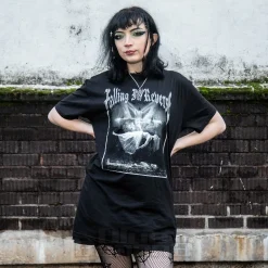 Official Falling In Reverse Floating Ladies T-Shirt (Black)