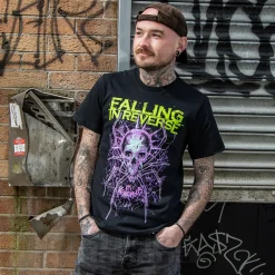 Official Falling In Reverse Spider T-Shirt (Black)
