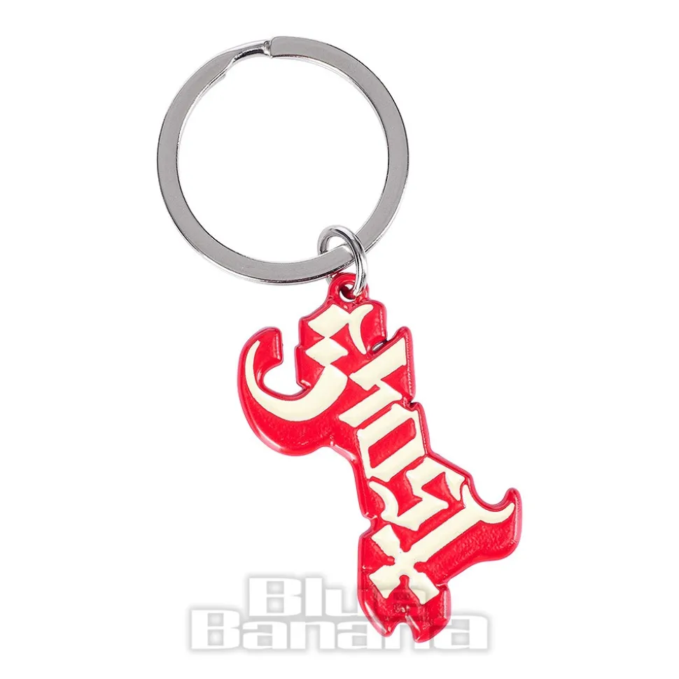 Official Ghost Logo Keychain (Red)