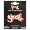 Official Ghost Logo Shadow Pin (Red)