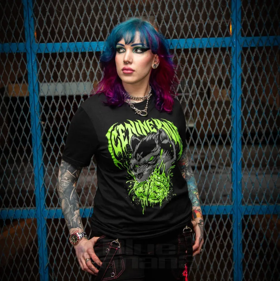 Official Ice Nine Kills Wolf T-Shirt (Black)
