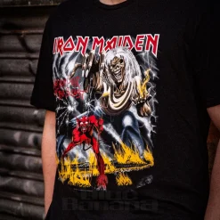 Official Iron Maiden Beast T Shirt (Black)