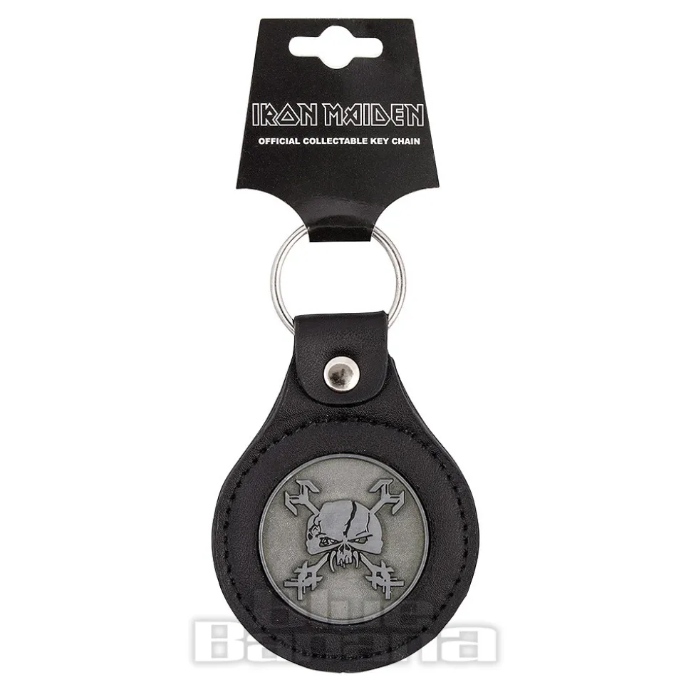 Official Iron Maiden Final Frontier Keychain (Silver)