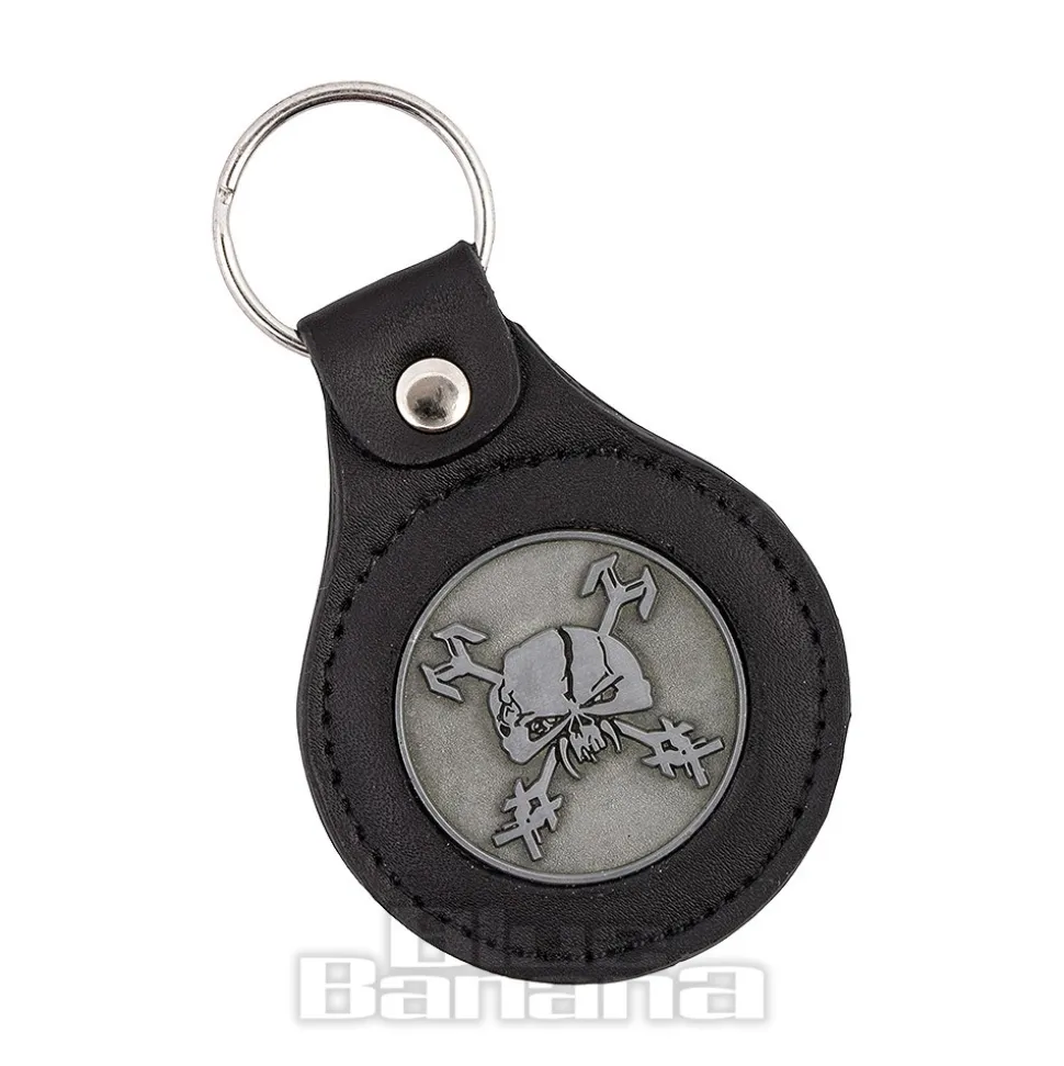 Official Iron Maiden Final Frontier Keychain (Silver)