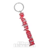 Official Iron Maiden Keychain (Silver/Red)
