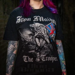 Official Iron Maiden Sketch Trooper T Shirt (Black)