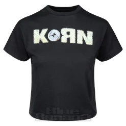 Official Korn Doll Issues Crop Top (Black)