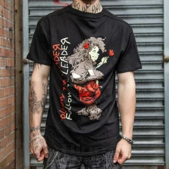 Official Korn Follow The Leader T-Shirt (Black)