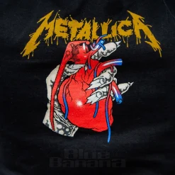 Official Metallica Heart Explosive T-Shirt (Black)