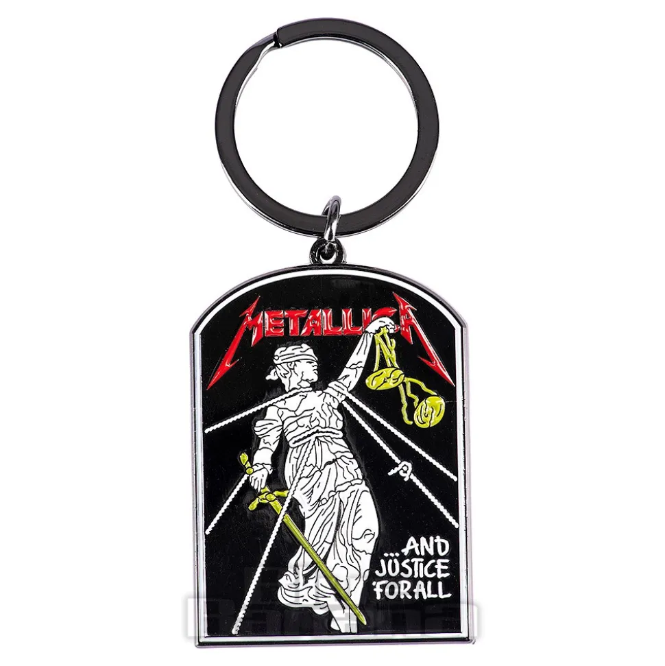 Official Metallica Justice For All Keychain (Multicolour)