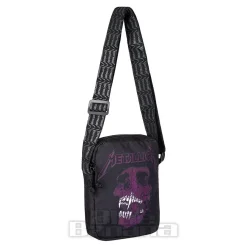 Official Metallica Pushhead Crossbody Bag (Black/Purple)
