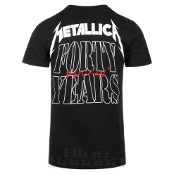 Official Metallica 40th Anniversary T Shirt (Black)