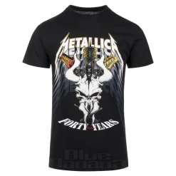 Official Metallica 40th Anniversary T Shirt (Black)