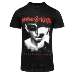 Official Motionless In White Split Screen T Shirt (Black)
