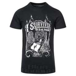 Official My Chemical Romance I Survived The Black Parade T Shirt (Black)