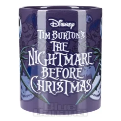 Official Nightmare Before Christmas Fuzzy Jack Skellington Mug (Purple/Black)