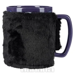 Official Nightmare Before Christmas Fuzzy Jack Skellington Mug (Purple/Black)