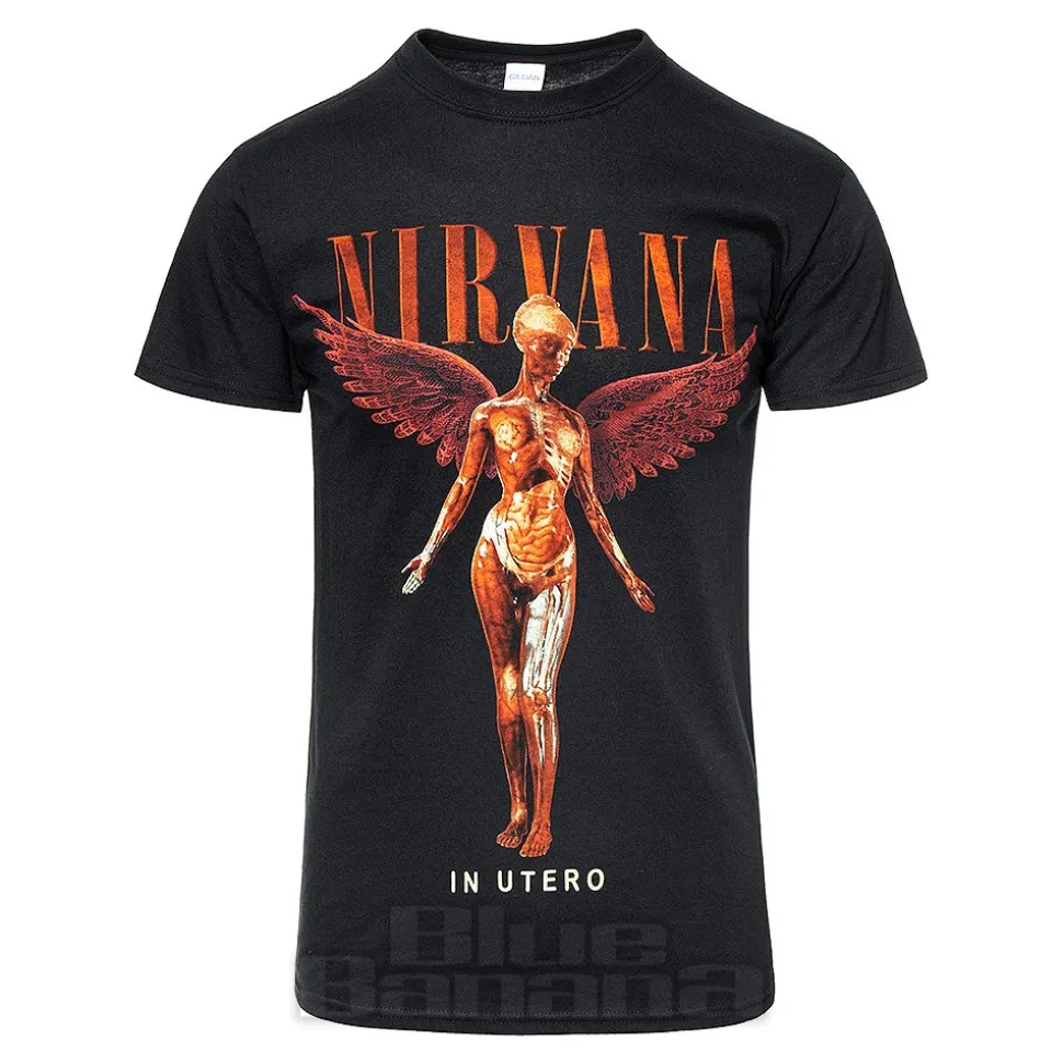 Official Nirvana In Utero T Shirt (Black)