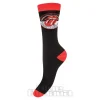 Official Rolling Stones Socks (Black/Red)