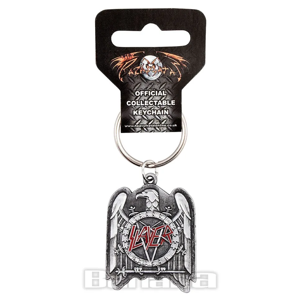 Official Slayer Eagle Keyring (Silver)