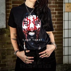 Official Sleep Token Aford Mask T-Shirt (Black)