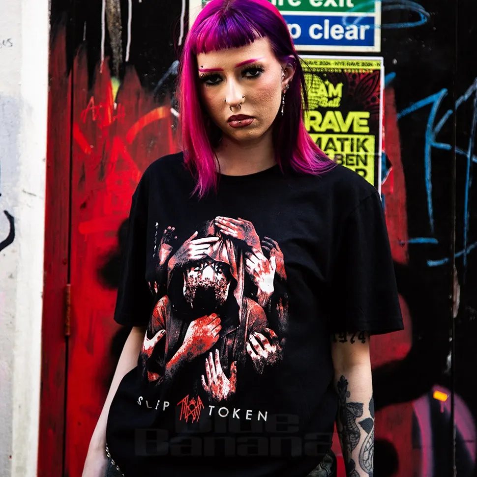 Official Sleep Token Grabbing Hands T-Shirt (Black)