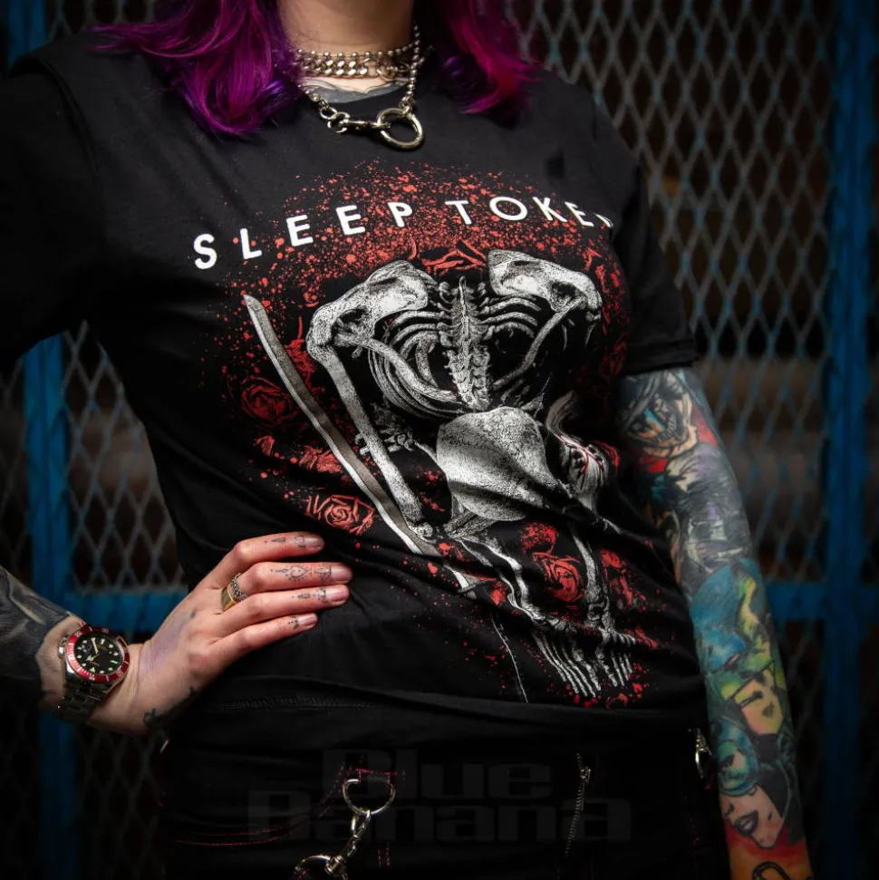 Official Sleep Token Skeleton T-Shirt (Black)
