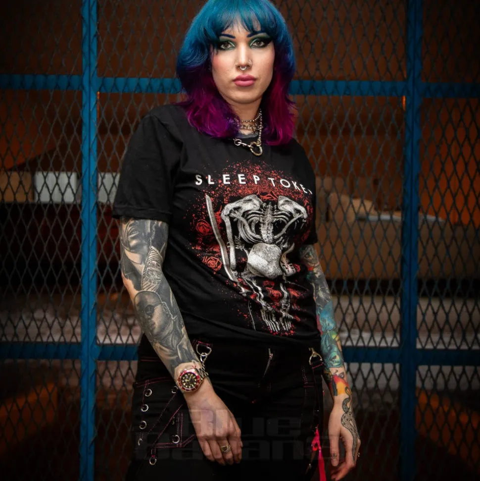 Official Sleep Token Skeleton T-Shirt (Black)
