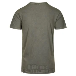 Official Sleep Token Stone Wash Grid T-Shirt (Green)