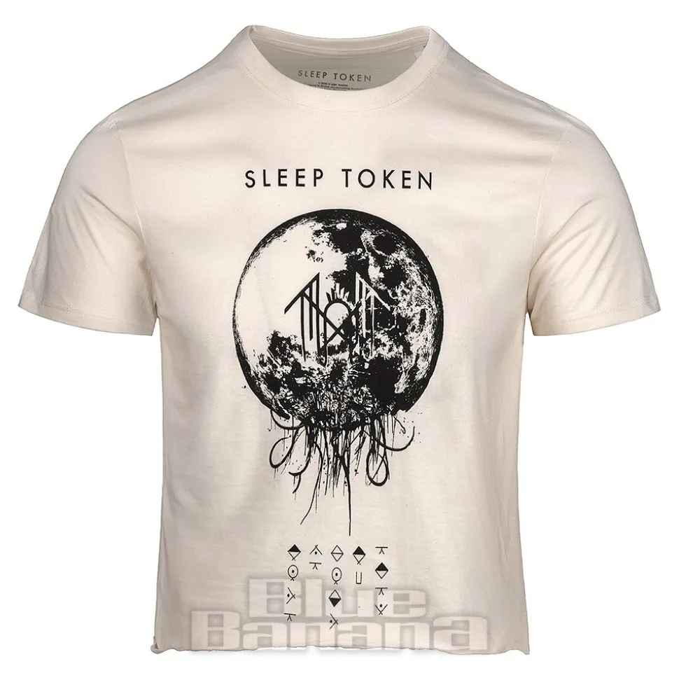 Official Sleep Token Take Me Back Crop T Shirt (White)