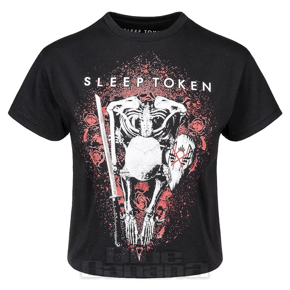 Official Sleep Token The Love You Want Crop Top (Black)