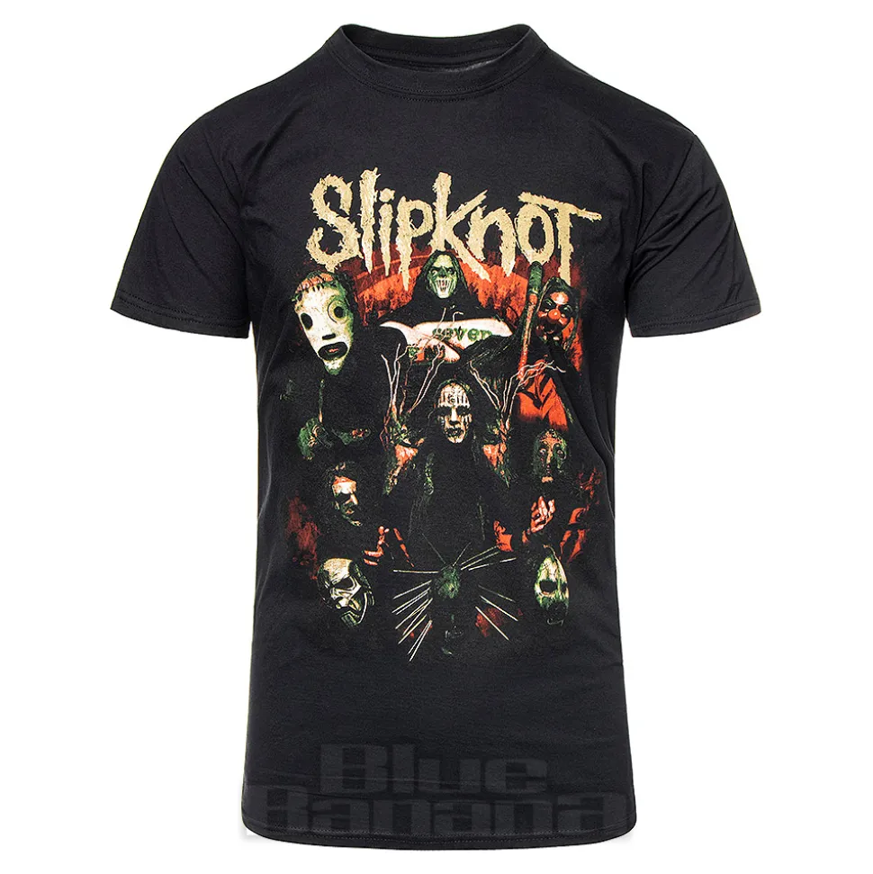 Official Slipknot Come Play Dying Print T Shirt (Black)