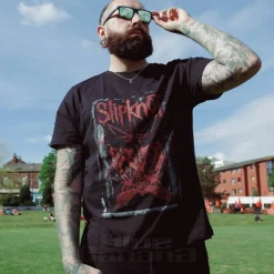 Official Slipknot Dead Effect T Shirt (Black)